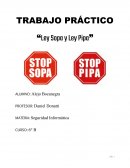 Ley Sopa y Ley PIPA