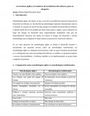 Las técnicas ágiles y la madurez de la industria del software para su adopción