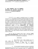 DENUNCIA DE SUCESORIO INTESTAMENTARIO A TRAVÉS DE APODERADO LEGAL