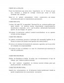 Mision y visión de la policia