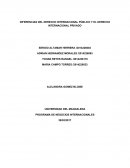 DIFERENCIAS DEL DERECHO INTERNACIONAL PÚBLICO Y EL DERECHO INTERNACIONAL PRIVADO
