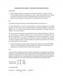 LIQUIDACION DE VACACIONES – EJERCICIOS DE PRESTACIONES SOCIALES.