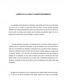 ¿Derecho a la vida o a morir dignamente? Monografia