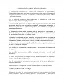 Administración estrategica de la funcion informatica