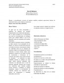 Uso de balanza de laboratorio