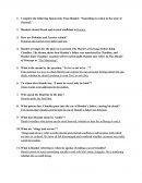 Complete the following famous line from Hamlet: “Something is rotten in the state of Denmark”.