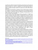 La gestión de la calidad al principio del siglo XX