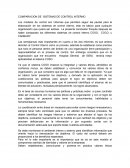 COMPARACIÓN DE SISTEMAS DE CONTROL INTERNO