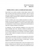 Carta a un niño que nunca nacio.