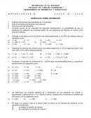 DEPARTAMENTO DE MATEMÁTICA Y ESTADÍSTICA EJERCICIOS SOBRE ESTIMACIÓN