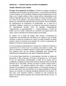 UNIDAD No. 1. “ESTRUCTURA DEL ESTADO COLOMBIANO”