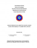 ANALISIS COMPARATIVO DEL AUMENTO DEL SALARIO LLEVADOS A CABO ENTRE VENEZUELA Y COLOMBIA PARA EL AÑO 2015