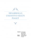 Desarrollo cognitivo segun peaget