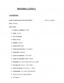 HISTORIA CLÍNICA ANAMNESIS