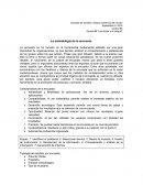 Consulta de fuentes y lectura numérica del mundo.