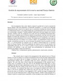 Gestión de mejoramiento de la reserva nacional Pacaya Samiria