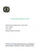 El AMOR ES AMOR “FRANCISCA YO TE AMO”