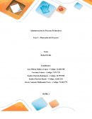 Administración de Procesos Productivos Fase 2 – Planeación del Proyecto