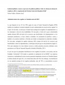 Administración de las regalías en Colombia antes del 2012