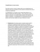 COMPETITIVIDAD EN EL SECTOR EXTERNO