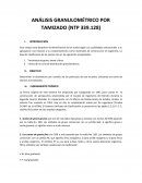 ANÁLISIS GRANULOMÉTRICO POR TAMIZADO (NTP 339.128)