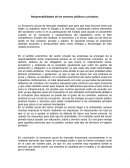 Responsabilidad de los sectores privados