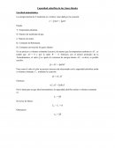 Capacidad calorífica de los Gases Ideales