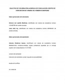 SOLICITUD DE CELEBRACIÓN AUDIENCIA DE CONCILIACIÓN CENTRO DE CONCIIACION DE CÁMARA DE COMERCIO MONTERÍA