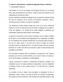 Antecedentes y Calidad de Seguridad Pública en Morelos.