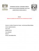 Informe sistema en equilibrio de la disolución de un electrolito poco soluble