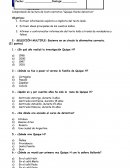 Comprensión de lectura de texto narrativo “Quique Hache detective”