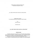 ¿El juego tiene algún valor en la educación?