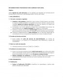 RECOMENDACIONES CONSOLIDADAS PARA EL MEDIANO PLAZO (2018).