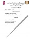 Practica Plano Inclinado.