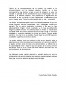 Teoría de la correspondencia de la verdad filosofia