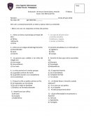 Evaluación de lectura Domiciliaria: Amarilis