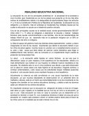 REALIDAD EDUCATIVA NACIONAL.