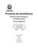 Análisis experimental y comunicacional de los esfuerzos