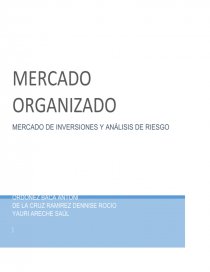 MERCADO ORGANIZADO.. Página 1