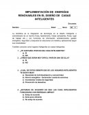 IMPLEMENTACIÓN DE ENERGÍAS RENOVABLES EN EL DISEÑO DE CASAS INTELIGENTES