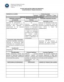 OBJETIVOS ESPECÍFICOS DE LOS EJES DE TRABAJO