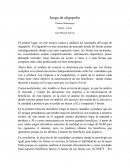 Ensayo Juego de oligopolio