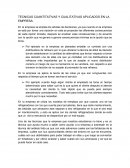 TECNICAS CUANTITATIVAS Y CUALITATIVAS APLICADOS EN LA EMPRESA: