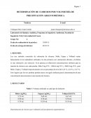 DETERMINACIÓN DE CLORUROS POR VOLUMETRÍA DE PRECIPITACIÓN ARGENTOMÉTRICA