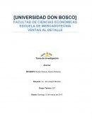 Investigacion Ventas al Detalle