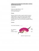 CEREZAS CON VINAGRE BALSAMICO,MIEL Y ESPUMA DE REQUESÓN DE OVEJA