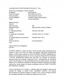 LIQUIDACION DE PRESTACIONES SOCIALES.