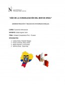 TEMA: Ventajas Comparativas Perú – Ecuador