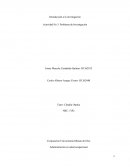 Actividad No 3: Problema de Investigación