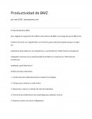 Juan salgado es el gerente de la fábrica de motores de BMZ, se encarga de que la fábrica de motores funcione con regularidad